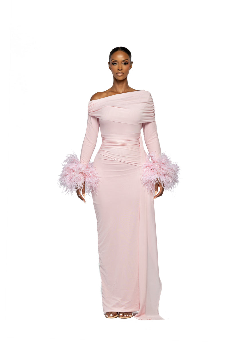 Nyla Blush Pink Dress