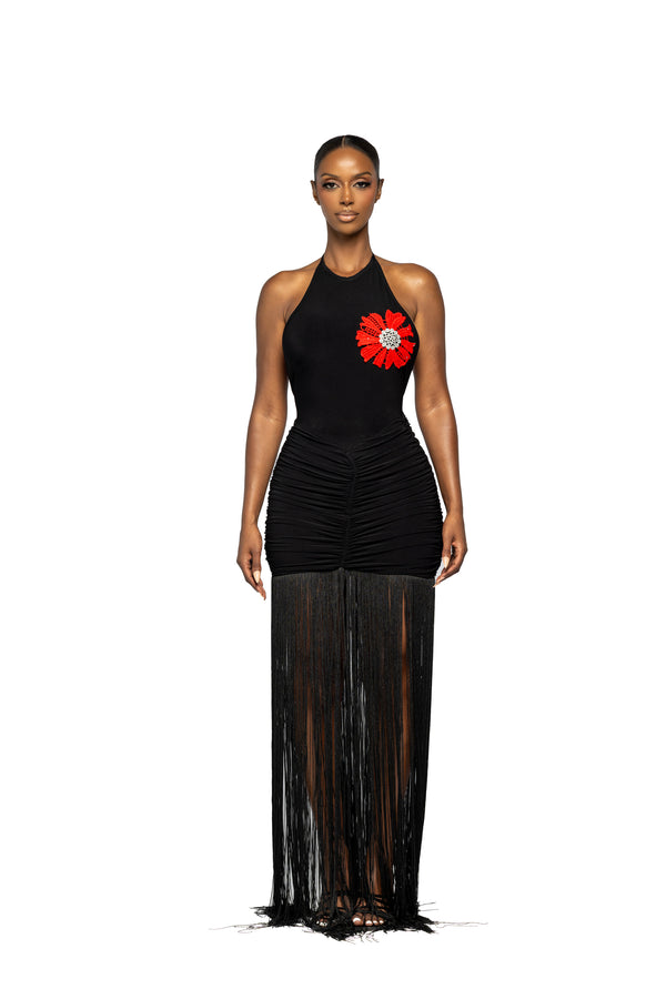 Ayo Fringe Dress