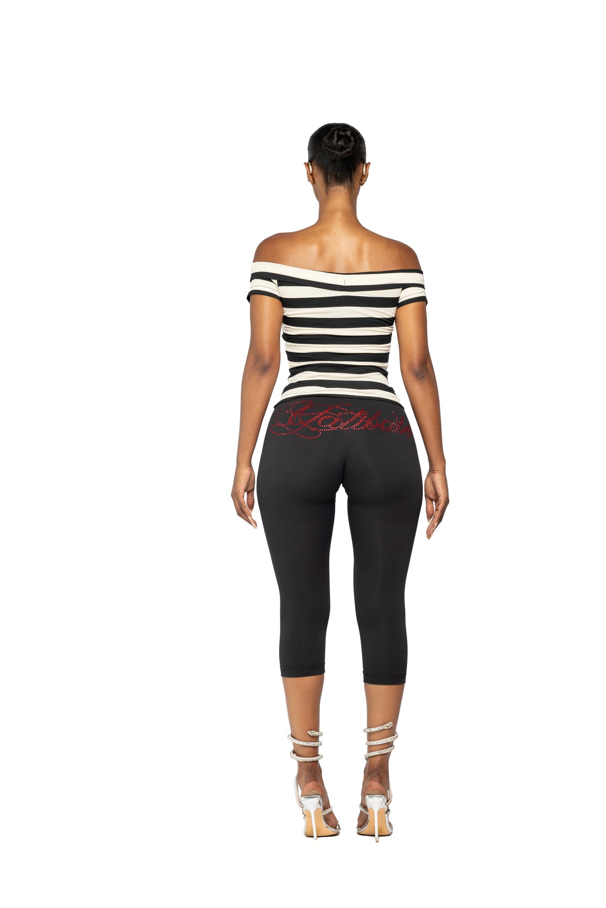 Yati Stoned Capri Set