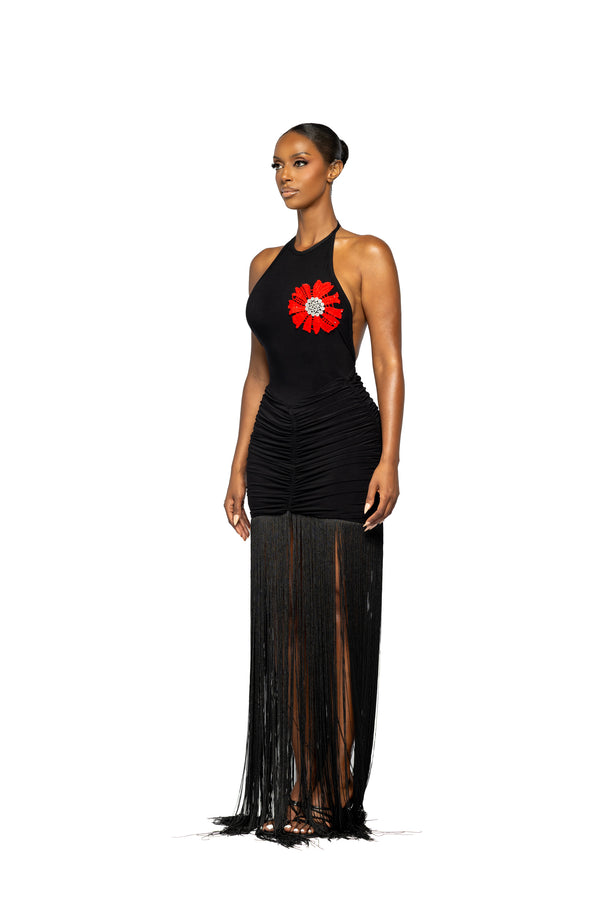 Ayo Fringe Dress